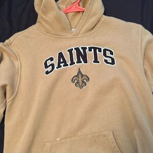 Darker khaki saints graphic hoodie